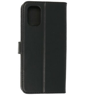 Booktype Hoesje Wallet Case Telefoonhoesje voor Nokia G21 - Nokia G11 - Zwart