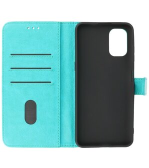 Booktype Hoesje Wallet Case Telefoonhoesje voor Nokia G21 - Groen