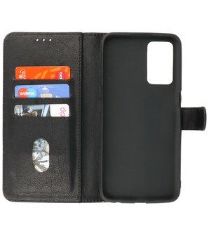 Booktype Hoesje Wallet Case Telefoonhoesje voor Oppo Find X5 Lite - Zwart