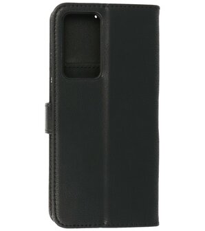 Booktype Hoesje Wallet Case Telefoonhoesje voor Xiaomi 12 Pro - Zwart
