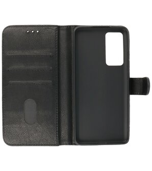 Booktype Hoesje Wallet Case Telefoonhoesje voor Xiaomi 12 - Zwart