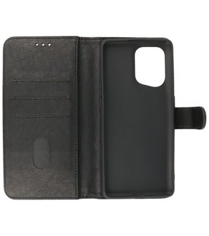 Booktype Hoesje Wallet Case Telefoonhoesje voor Oppo Find X5 - Zwart