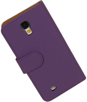 Paars Samsung Galaxy S4 Hoesjes Book/Wallet Case/Cover