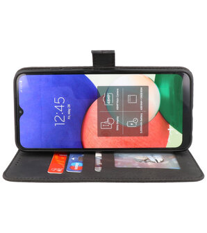 Samsung Galaxy S22 Ultra Hoesje Portemonnee Book Case - Zwart