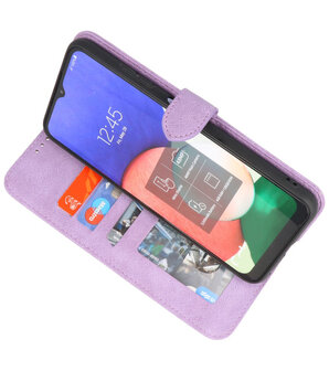 Samsung Galaxy S22 Ultra Hoesje Portemonnee Book Case - Paars