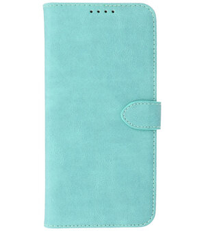 Samsung Galaxy S22 Ultra Hoesje Portemonnee Book Case - Turquoise