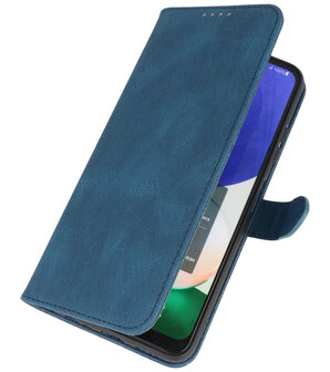 Samsung Galaxy S22 Plus Hoesje Portemonnee Book Case - Blauw