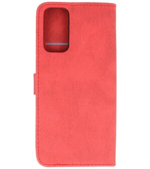 Samsung Galaxy S20 FE 2022 Hoesje Portemonnee Book Case - Rood