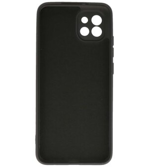 2.0mm Dikke Fashion Telefoonhoesje - Siliconen Hoesje voor Samsung Galaxy A03 - Zwart