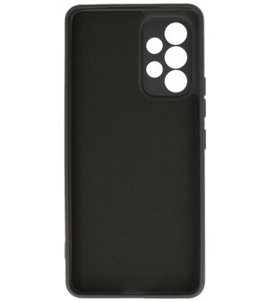 2.0mm Dikke Fashion Telefoonhoesje - Siliconen Hoesje voor Samsung Galaxy A13 4G - Zwart