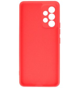 2.0mm Dikke Fashion Telefoonhoesje - Siliconen Hoesje voor Samsung Galaxy A13 4G - Rood