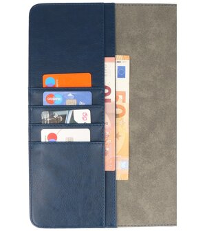 Tablet Hoesje voor iPad Pro 11 2021 / 2020 / 2018 &amp; iPad Air 5 2022 / iPad Air 4 2020 - Navy