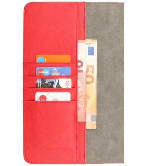 Tablet Hoesje voor iPad Pro 11 2021 / 2020 / 2018 &amp; iPad Air 5 2022 / iPad Air 4 2020 - Rood