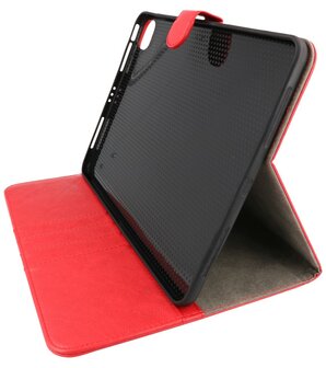 Tablet Hoesje voor iPad Pro 11 2021 / 2020 / 2018 &amp; iPad Air 5 2022 / iPad Air 4 2020 - Rood