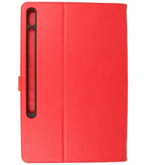 Tablet Hoesje voor Samsung Galaxy Tab S8 Ultra - Rood