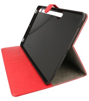 Tablet Hoesje voor Samsung Galaxy Tab S8 Plus -  Tab S7 Plus - Rood
