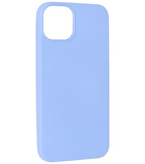 iPhone 14 Plus Hoesje - 2.0mm Dikke Fashion Telefoonhoesje Backcover - Paars