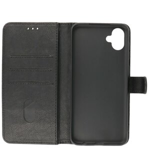 Samsung Galaxy A04 Hoesje Book Case Portemonnee Telefoonhoesje - Zwart