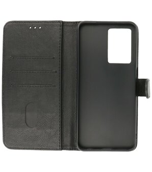 Oppo A77 5G &amp; Oppo A57 5G Hoesje Book Case Portemonnee Telefoonhoesje - Zwart
