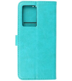 Oppo A77 5G &amp; Oppo A57 5G Hoesje Book Case Portemonnee Telefoonhoesje - Groen