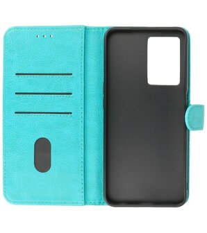 Oppo A77 5G &amp; Oppo A57 5G Hoesje Book Case Portemonnee Telefoonhoesje - Groen