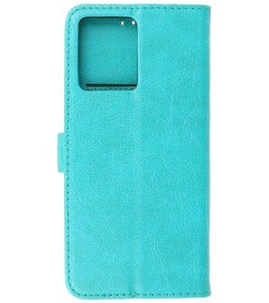 Oppo Reno 7 4G Hoesje Book Case Portemonnee Telefoonhoesje - Groen