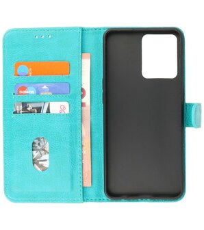 Oppo Reno 7 4G Hoesje Book Case Portemonnee Telefoonhoesje - Groen