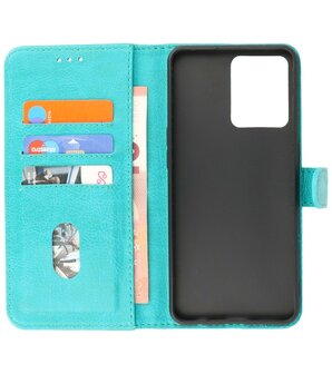 Oppo Reno 7 4G Hoesje Book Case Portemonnee Telefoonhoesje - Groen