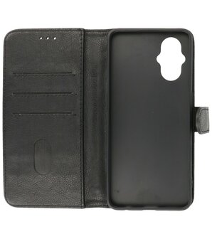 Oppo Reno 8 Lite Hoesje Book Case Portemonnee Telefoonhoesje - Zwart