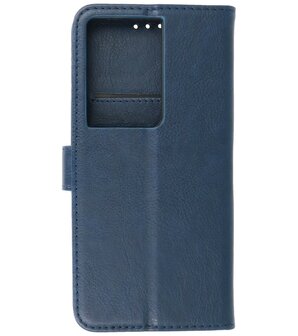 Oppo Reno 8 Pro Hoesje Book Case Portemonnee Telefoonhoesje - Navy