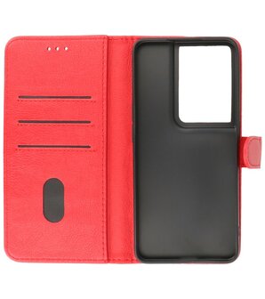 Oppo Reno 8 Pro Hoesje Book Case Portemonnee Telefoonhoesje - Rood