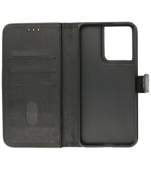 Oppo Reno 8 Hoesje Book Case Portemonnee Telefoonhoesje - Zwart