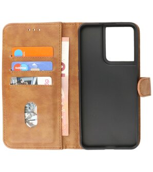 Oppo Reno 8 Hoesje Book Case Portemonnee Telefoonhoesje - Bruin