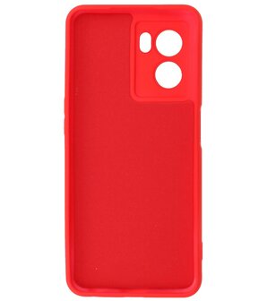 2.0mm Dikke Fashion Telefoonhoesje - Siliconen Hoesje voor Oppo A77 5G - Rood