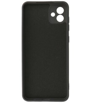 2.0mm Dikke Fashion Telefoonhoesje - Siliconen Hoesje voor Samsung Galaxy A04 - Zwart