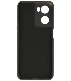 2.0mm Dikke Fashion Telefoonhoesje - Siliconen Hoesje voor Oppo A57s - Zwart