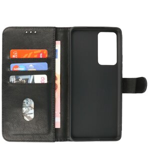 Xiaomi Poco F4 Hoesje Book Case Portemonnee Telefoonhoesje - Zwart