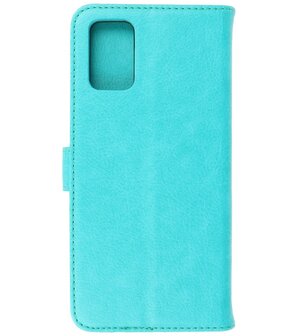 Motorola Moto E22 Hoesje Book Case Portemonnee Telefoonhoesje - Groen