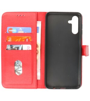 Samsung Galaxy A14 4/5G Hoesje Book Case Portemonnee Telefoonhoesje - Rood