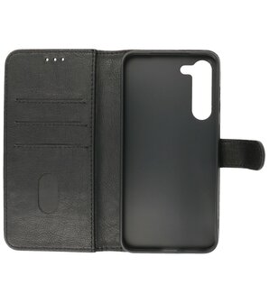 Samsung Galaxy S23 Hoesje Book Case Portemonnee Telefoonhoesje - Zwart