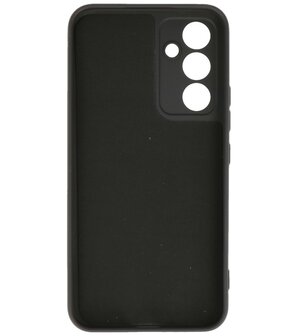 2.0mm Dikke Fashion Telefoonhoesje Siliconen Hoesje voor de Samsung Galaxy A14 4/5G - Zwart