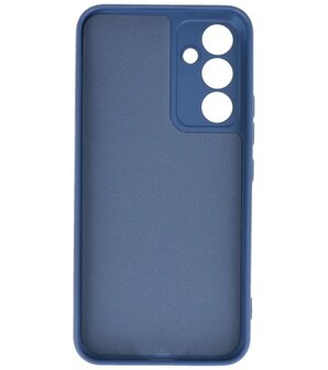 2.0mm Dikke Fashion Telefoonhoesje Siliconen Hoesje voor de Samsung Galaxy A54 5G - Navy