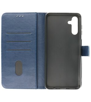 Samsung Galaxy A24 4G Hoesje Book Case Portemonnee Telefoonhoesje - Navy