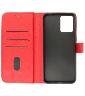 Motorola Moto G53 - G23 - G13 Hoesje Book Case Portemonnee Telefoonhoesje - Rood