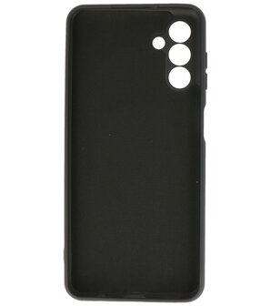 Samsung Galaxy A24 4G Hoesje - 2.0mm Dikke Fashion Telefoonhoesje Backcover - Siliconen Hoesje - Zwart
