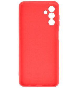 Samsung Galaxy A24 4G Hoesje - 2.0mm Dikke Fashion Telefoonhoesje Backcover - Siliconen Hoesje - Rood