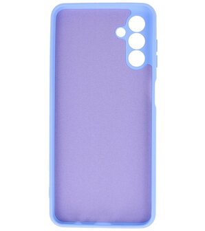 Samsung Galaxy A24 4G Hoesje - 2.0mm Dikke Fashion Telefoonhoesje Backcover - Siliconen Hoesje - Paars
