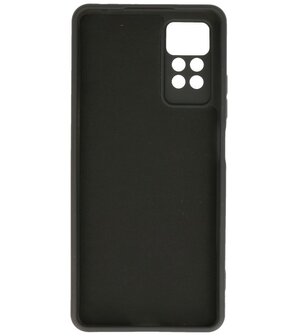 Xiaomi Redmi Note 11 Pro 5G Hoesje - 2.0mm Dikke Fashion Telefoonhoesje Backcover - Siliconen Hoesje - Zwart