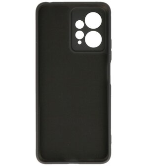 Xiaomi Redmi Note 12 4G Hoesje - 2.0mm Dikke Fashion Telefoonhoesje Backcover - Siliconen Hoesje - Zwart