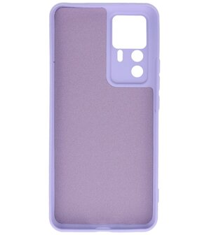 Xiaomi 12T Pro Hoesje - 2.0mm Dikke Fashion Telefoonhoesje Backcover - Siliconen Hoesje - Paars